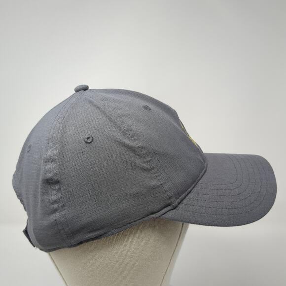 Hazeltine Strapback Hat Gray One Size Embroidered Logo Under Armour - Picture 5 of 9